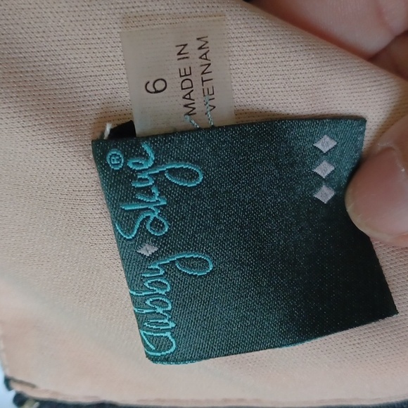 Gabby Skye  Floral Lace Fit-&-Flare Dress size 6 - Picture 5 of 7